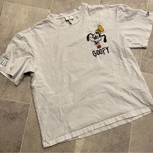 H&M x Disney Mens Trevor Andrew Goofy Collab  tee